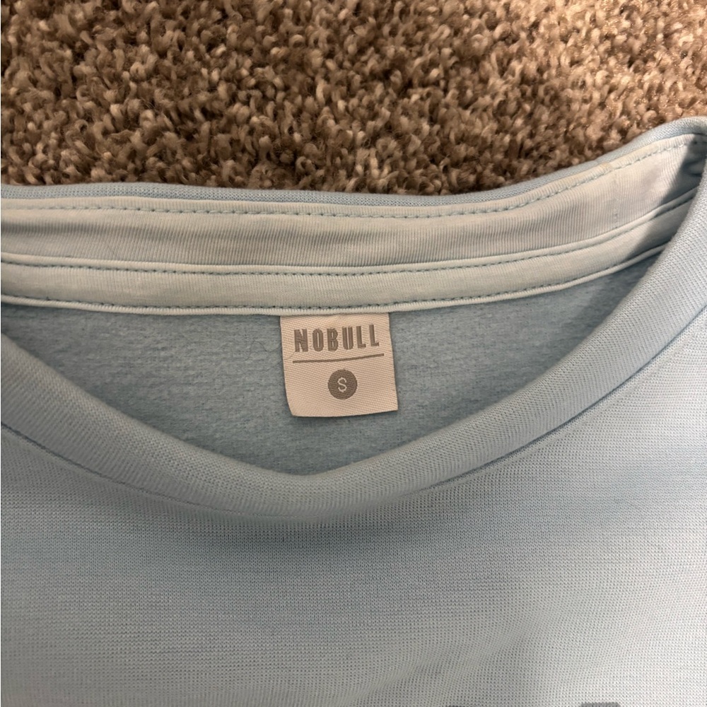 NOBULL Men's Light Blue Shirt